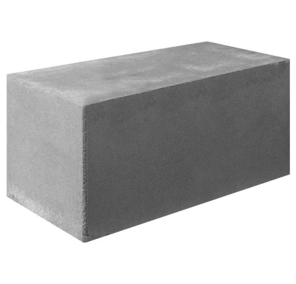 Полнотелый фундаментный бетонный блок 400х200х200 мм СКЦ-1ПЛП плотность 2151