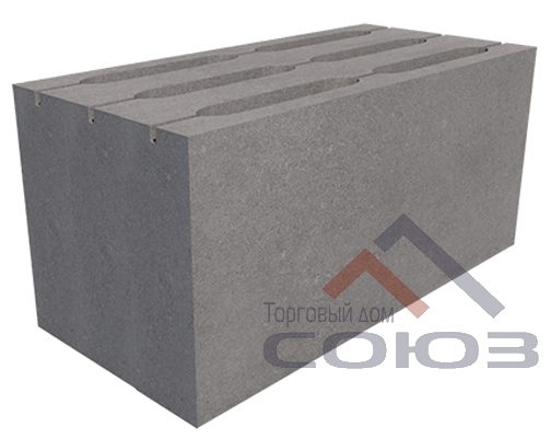Шестищелевой стеновой бетонный блок 400x290x200 мм СКЦ-29Л плотность 1500