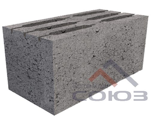 Шестищелевой стеновой керамзитобетонный блок 400x290x200 мм СКЦ-29Р плотность 1250