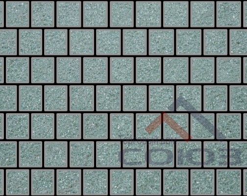 Тротуарная плитка Квадрат Bronze №5 частичный прокрас 150x150x60мм Фабрика Готика