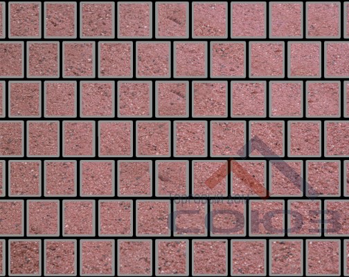 Тротуарная плитка Квадрат Granite FERRO Емельяновский частичный прокрас 150x150x60мм Фабрика Готика