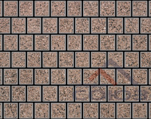 Тротуарная плитка Квадрат Gold №16 частичный прокрас 150x150x60мм Фабрика Готика