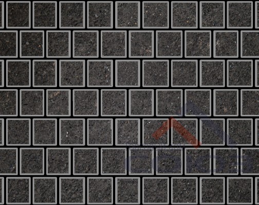 Тротуарная плитка Квадрат Gold №21 частичный прокрас 150x150x60мм Фабрика Готика