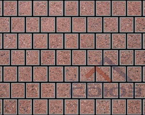 Тротуарная плитка Квадрат Gold №8 частичный прокрас 150x150x60мм Фабрика Готика