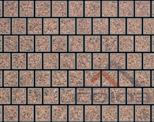 Тротуарная плитка Квадрат Silver №17 частичный прокрас 150x150x60мм Фабрика Готика