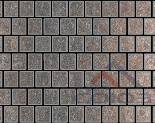 Тротуарная плитка Квадрат Natur Юпитер частичный прокрас 150x150x60мм Фабрика Готика