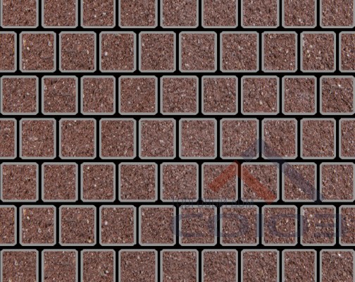 Тротуарная плитка Старая площадь Bronze №9 ч/п 160x160x60мм Фабрика Готика