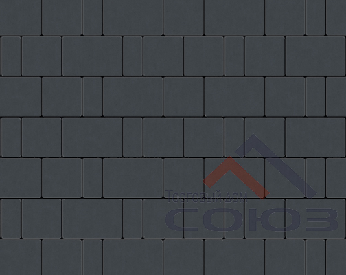 Брусчатка Бергамо графит-моноколор Steinrus Брусчатка Бергамо графит-моноколор Steinrus