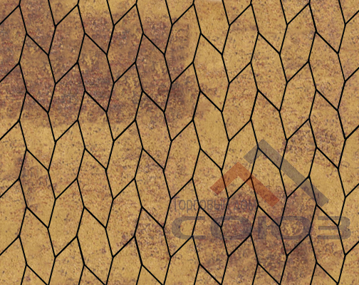 Брусчатка Шестиугольник Б.1.ШГ.6 осень-листопад гладкий Выбор Брусчатка Шестиугольник Б.1.ШГ.6 осень-листопад гладкий Выбор