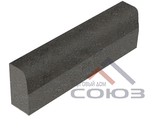 Дорожный бордюр 1000х300х150 FINO Черный Дорожный бордюр 1000х300х150 FINO Черный