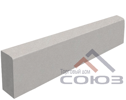 Садовы бордюр 1000х200х80 светло серый с Садовы бордюр 1000х200х80 светло серый с