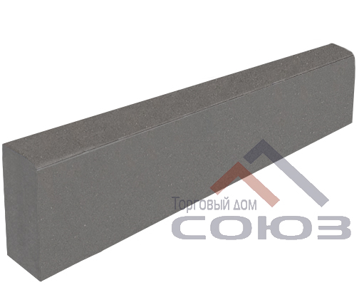 Садовы бордюр 1000х200х80 темно серая с Садовы бордюр 1000х200х80 темно серая с