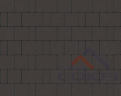 Брусчатка Бельпассо черный-моноколор Steinrus Брусчатка Бельпассо черный-моноколор Steinrus