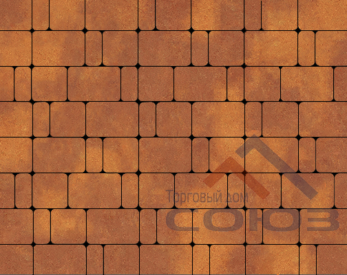 Брусчатка Инсбрук Альт Нео Апероль Colormix Steinrus Брусчатка Инсбрук Альт Нео Апероль Colormix Steinrus