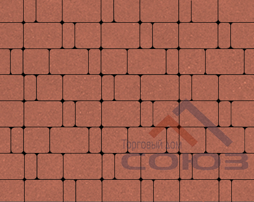 Брусчатка Инсбрук Альт Нео красный-моноколор Steinrus Брусчатка Инсбрук Альт Нео красный-моноколор Steinrus