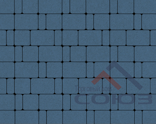 Брусчатка Инсбрук Альт Нео синий-моноколор Steinrus Брусчатка Инсбрук Альт Нео синий-моноколор Steinrus