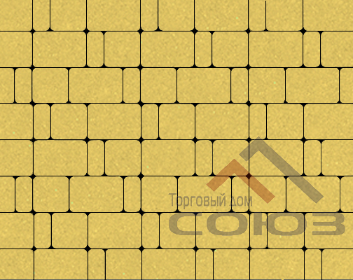 Брусчатка Инсбрук Альт Нео желтый-моноколор Steinrus Брусчатка Инсбрук Альт Нео желтый-моноколор Steinrus