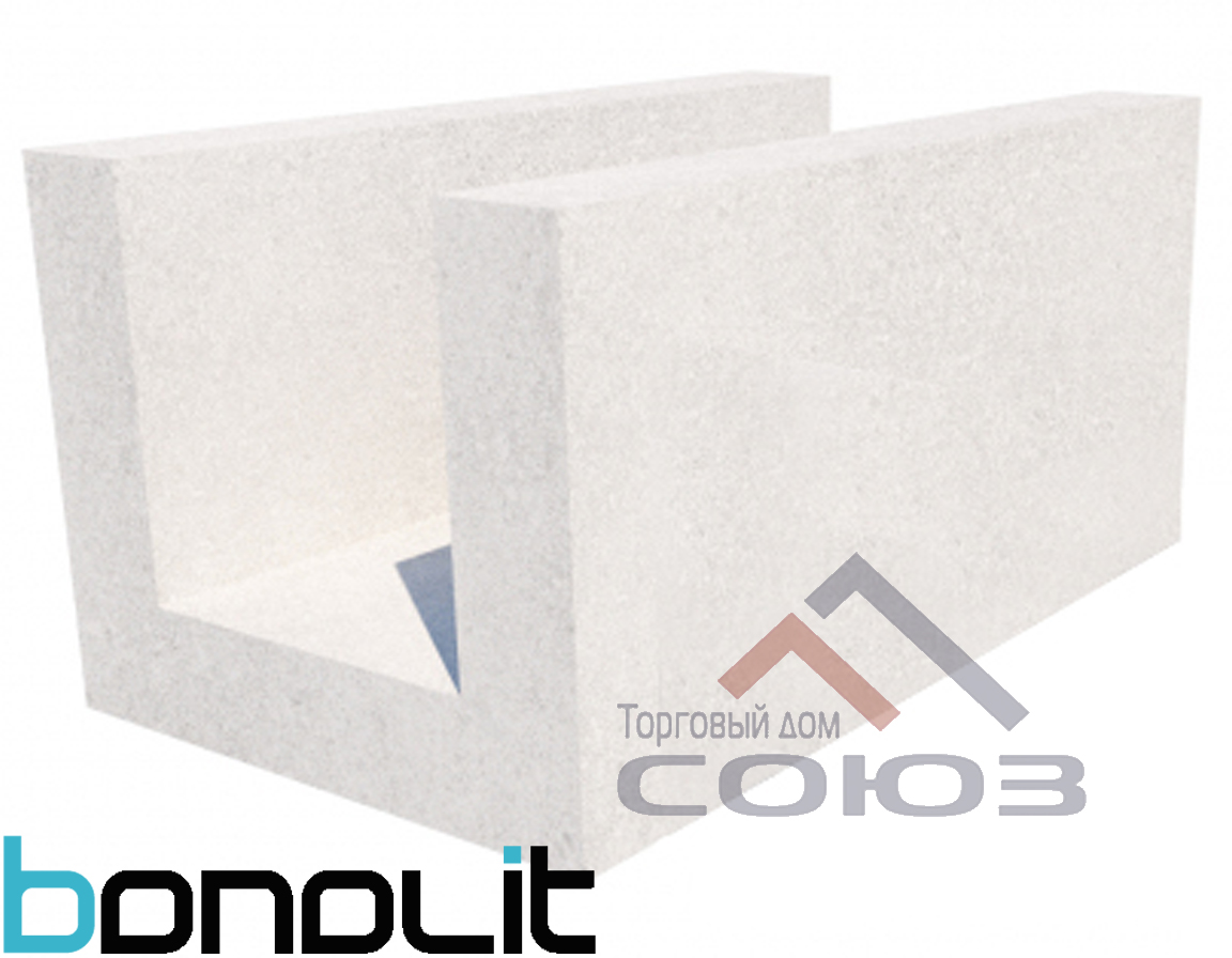 Блок газобетонный п-образный Bonolit 1 Блок газобетонный п-образный Bonolit 1